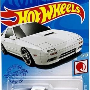 Hot Wheels White Sports Car Die-Cast